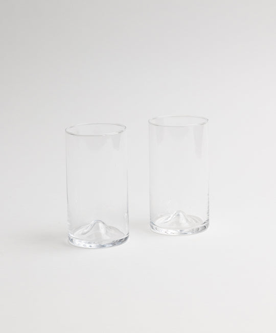 Pienza Tall Glass Set of 2 - Clear