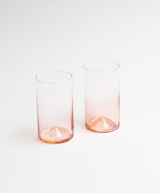 Pienza Tall Glass Set of 2 - Rosato