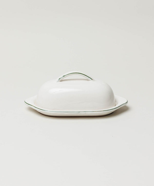 Bevagna  Lidded Butter Dish - alternate view