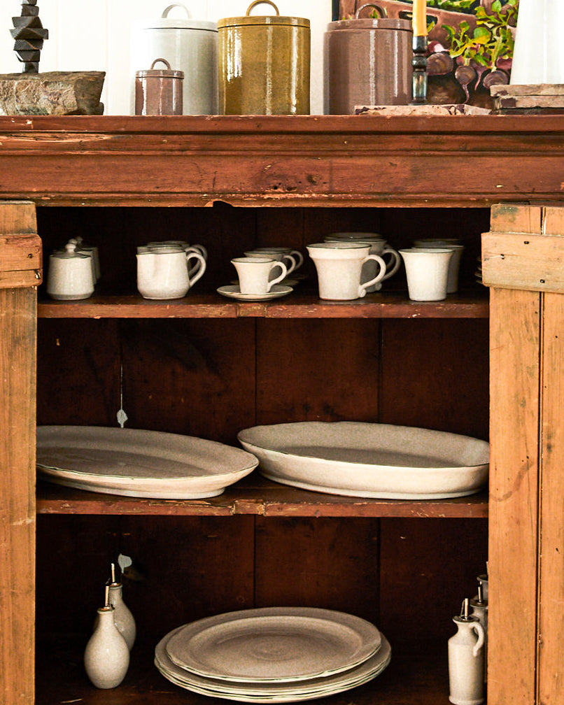 Shallow Oval Serving Platter - Il Buco Vita