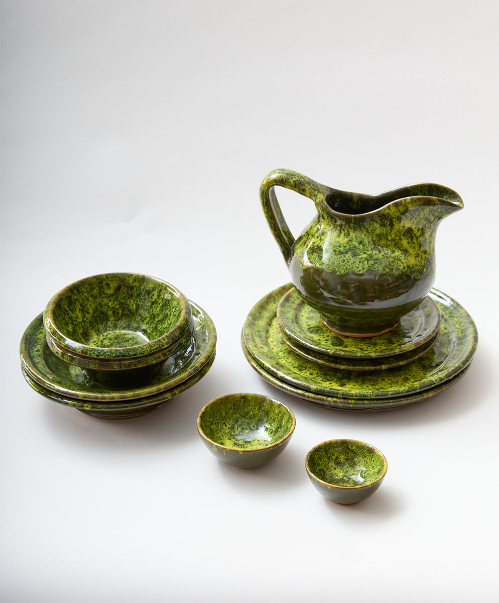 Moss Terracotta Pitcher