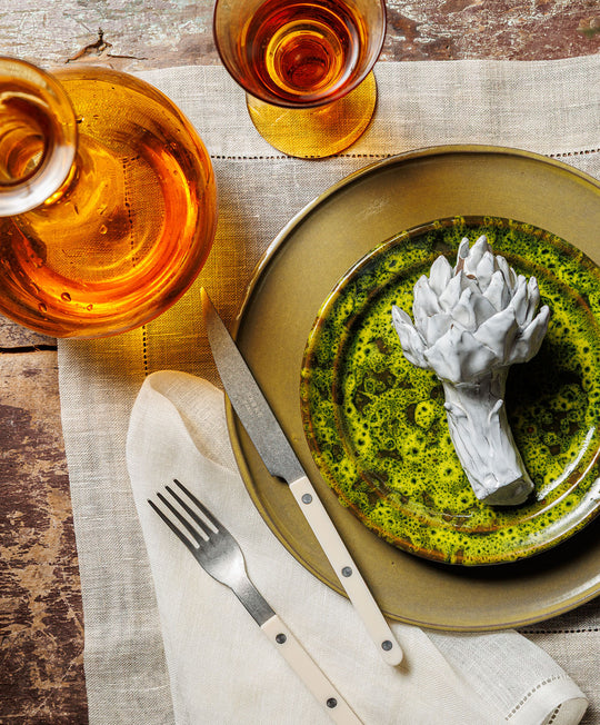 Moss terracotta Side Plate