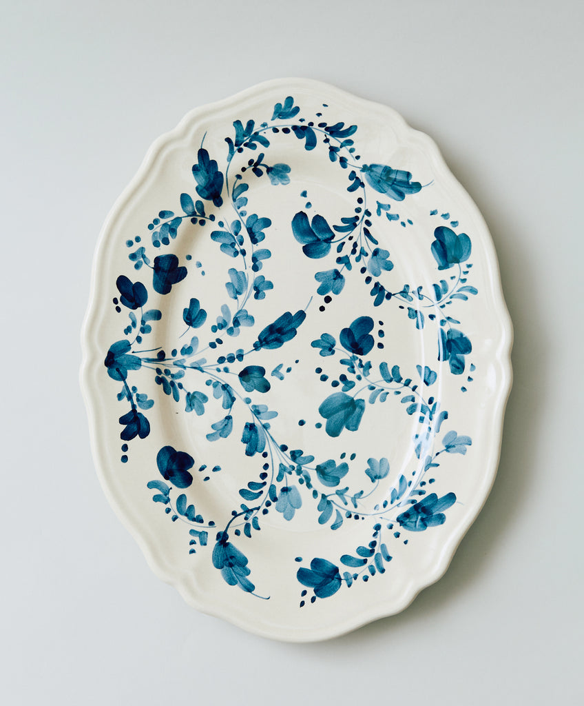 Flora Small Oval Platter