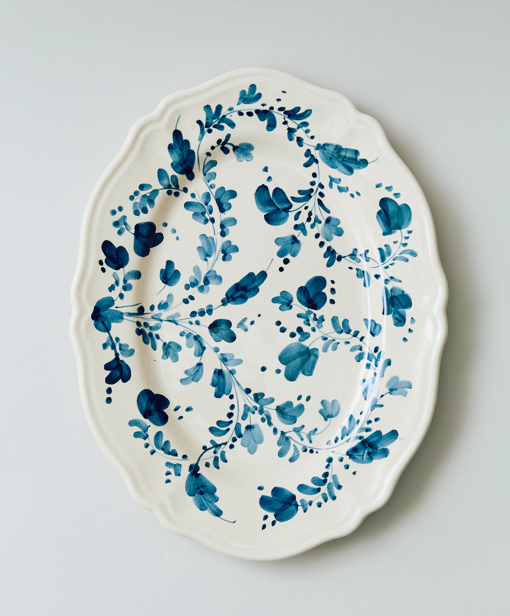 Flora Small Oval Platter