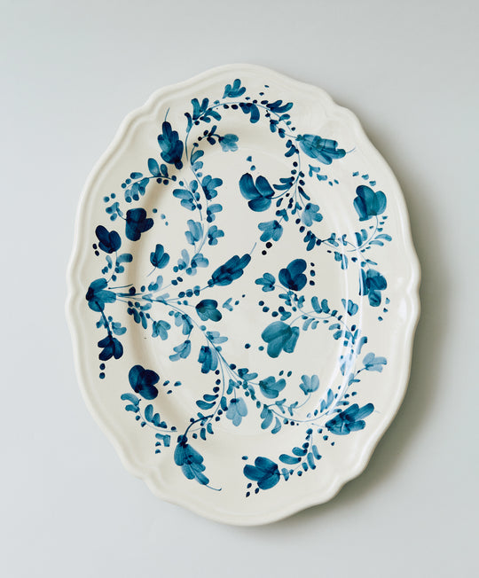 Flora Small Oval Platter