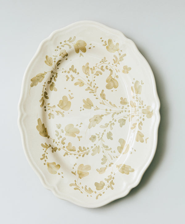 Flora Small Oval Platter - alternate view