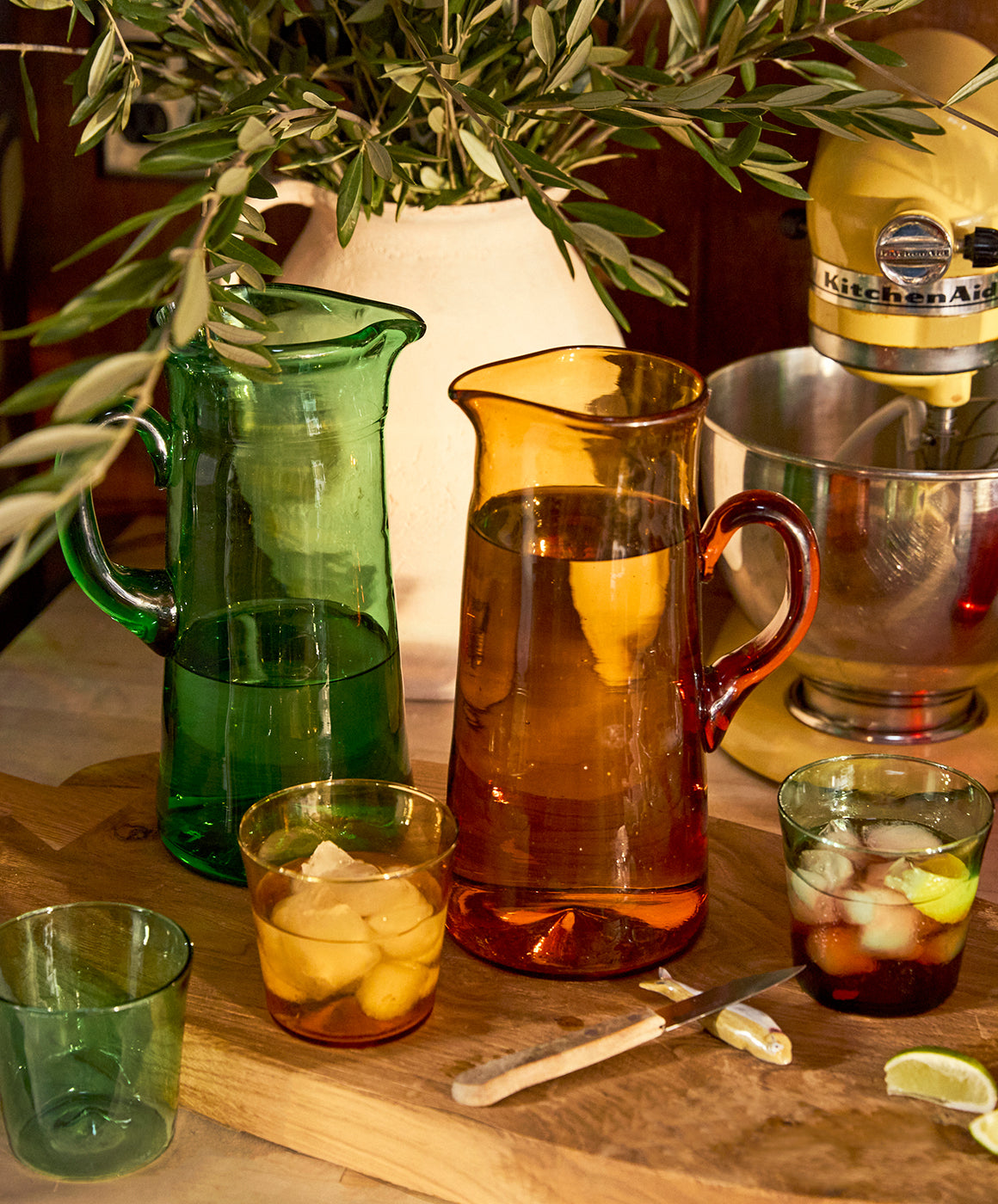 evenflo glass pitcher il Buco Vita Pienza Glass Pitcher