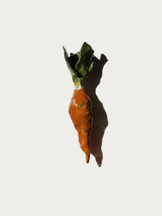 Small Ceramic Carrot