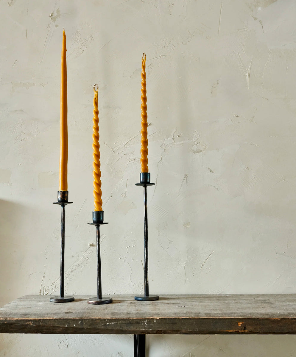 Iron Tapered Candleholders