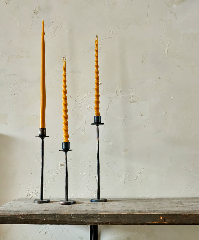 Urbino Iron Tapered Candleholders