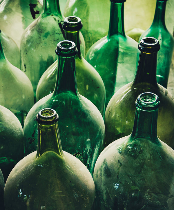 19th Century Demijohn Wine Bottle