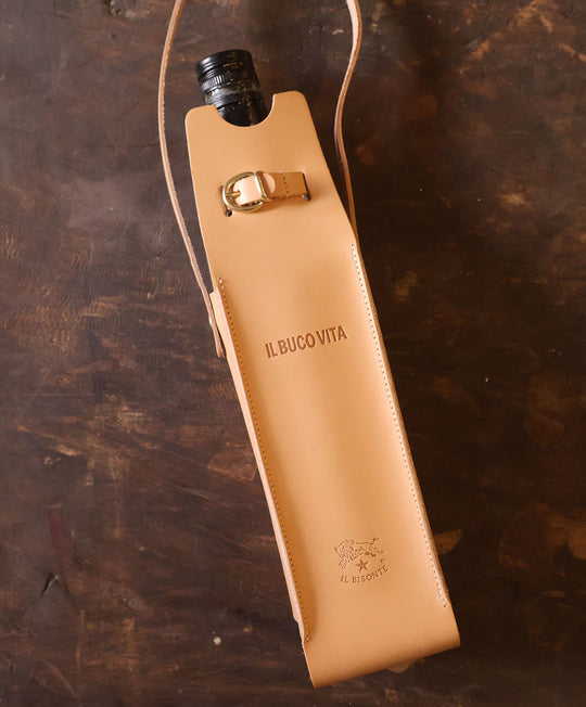 Il Bisonte Leather Wine Tote