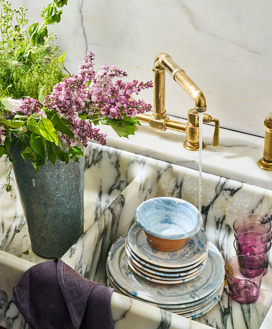 Marea Marble Mixing Bowl