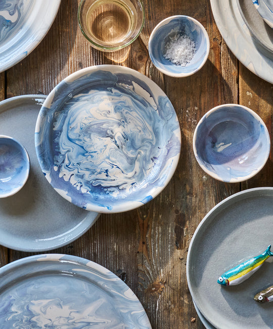 Marea Marble Blue Side Plate