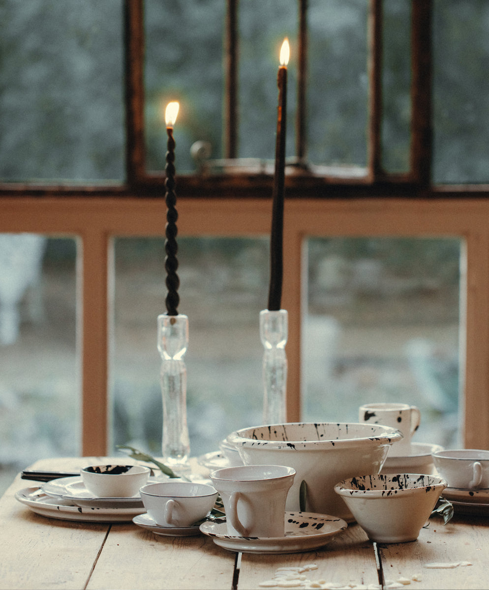 Collepino Chestnut Tapered Beeswax Candles
