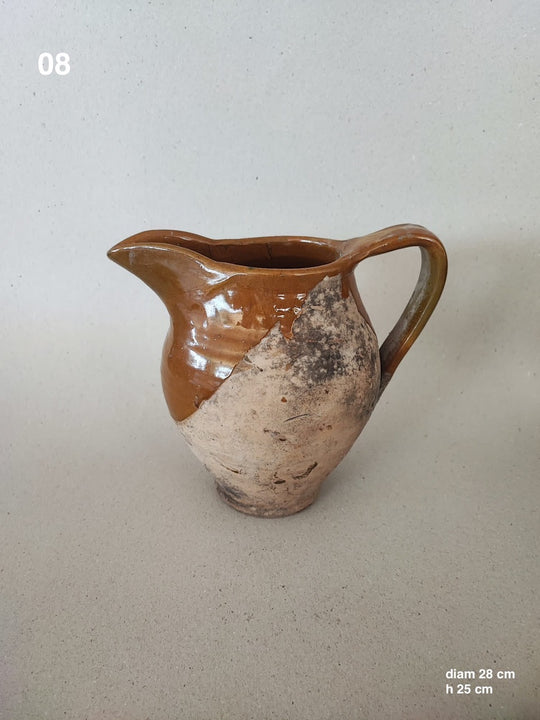 Medium Two-toned Water Pitcher
