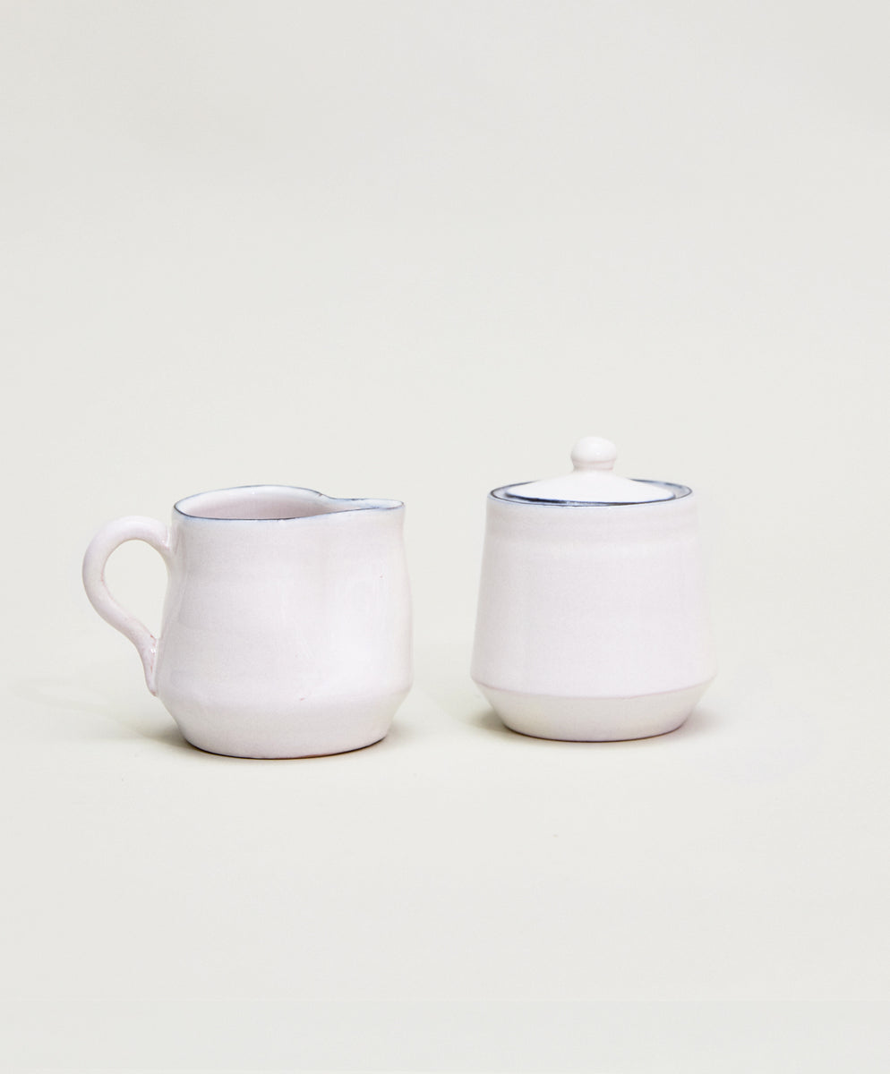 Bevagna Creamer and Sugar Bowl Set