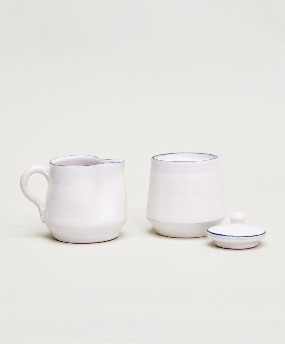 Bevagna Creamer and Sugar Bowl Set