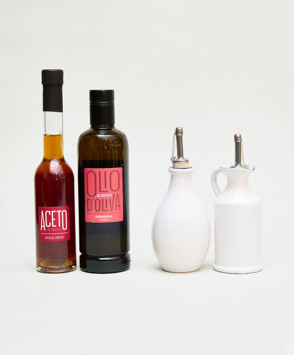 Bevagna Cruets and Alimentari Pantry Set
