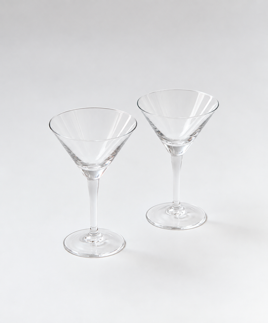 Pienza Martini Glass Set of 2 - Clear