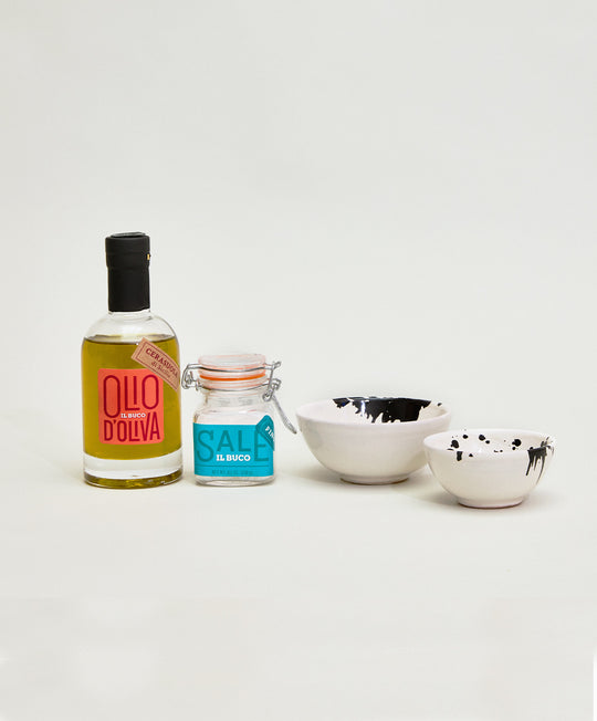 The Hosting Essentials Set Mini - Black Splatterware