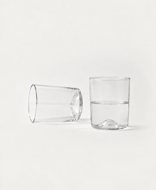 Pienza 7.5 oz Tumbler Set of 2 - Clear