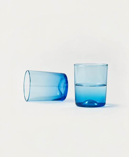 Pienza 7.5 oz Tumbler Set of 2 - Indigo