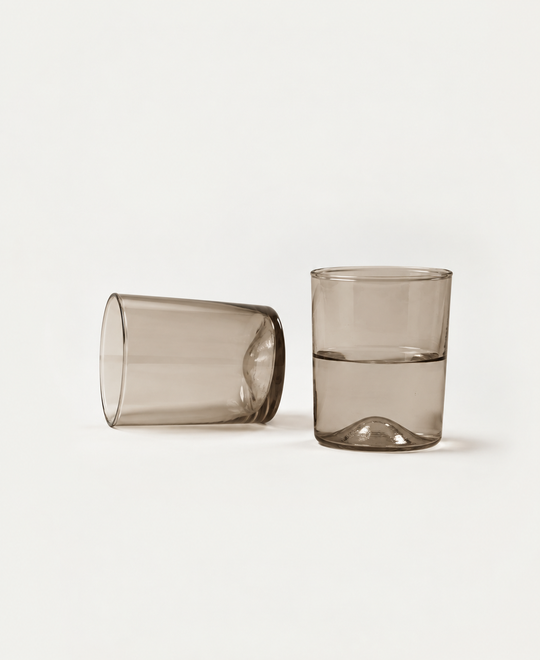 Pienza 7.5 oz Tumbler Set of 2 - Smoke
