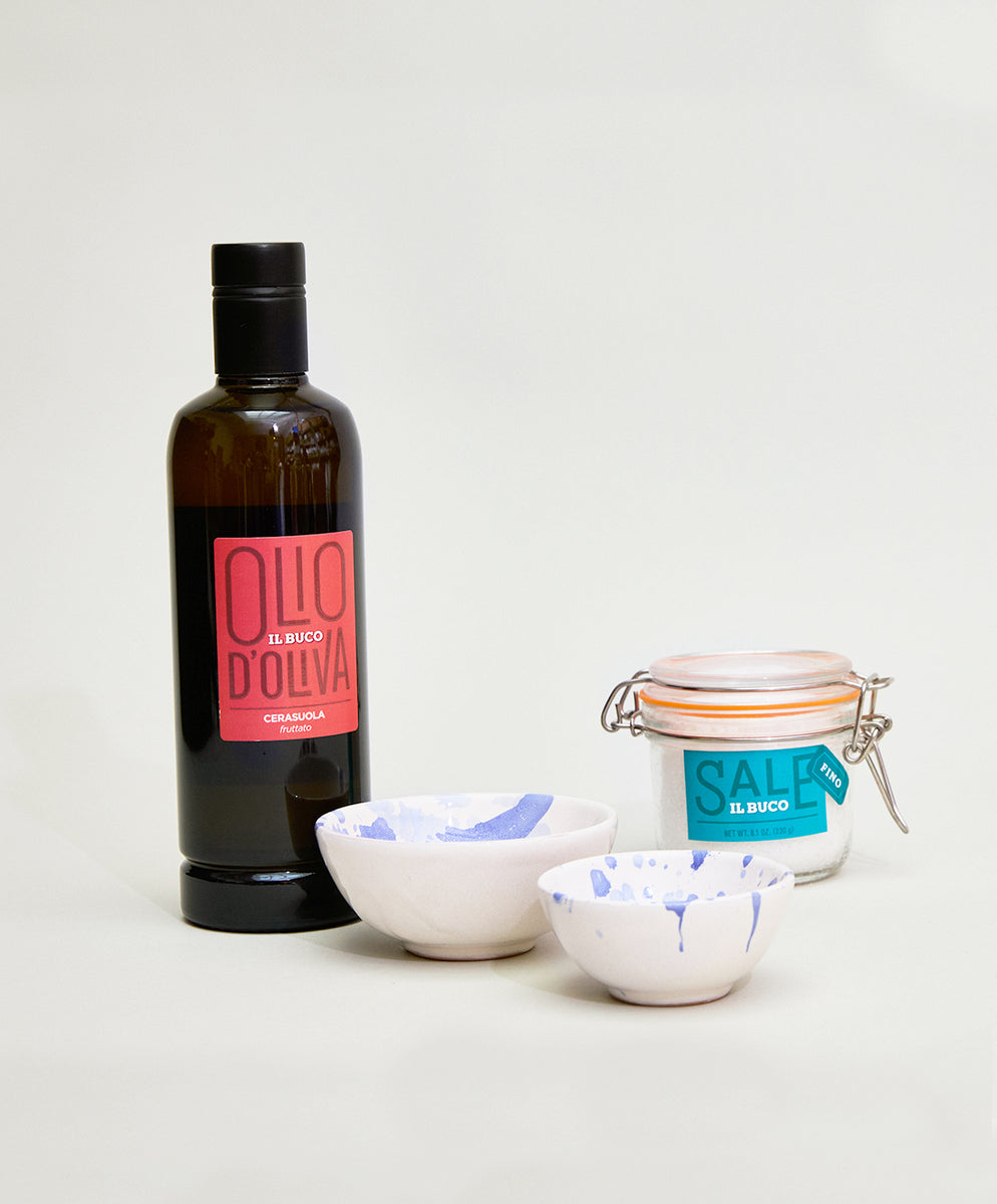 The Hosting Essentials Set - Blue Splatterware