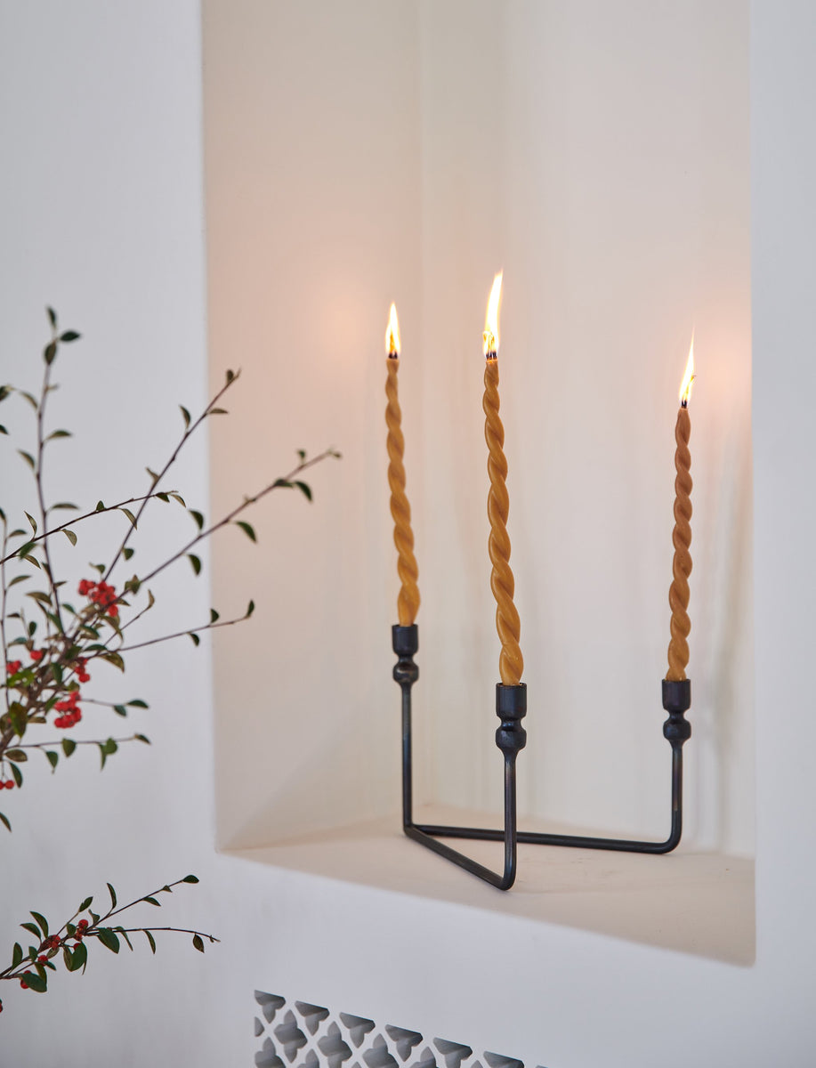 Urbino Iron Candelabra