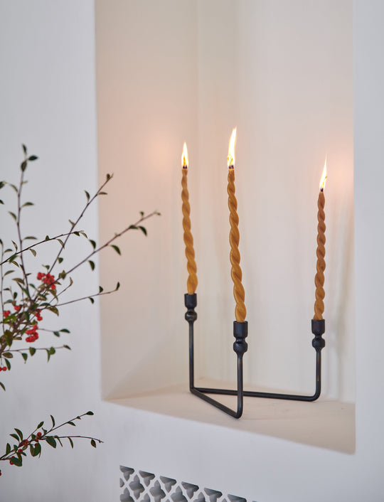 Urbino Iron Candelabra