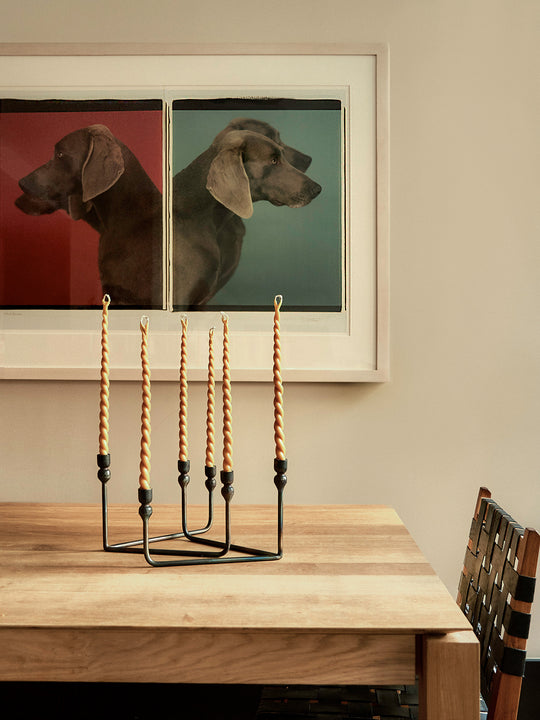 Collepino Twisted Beeswax Candles