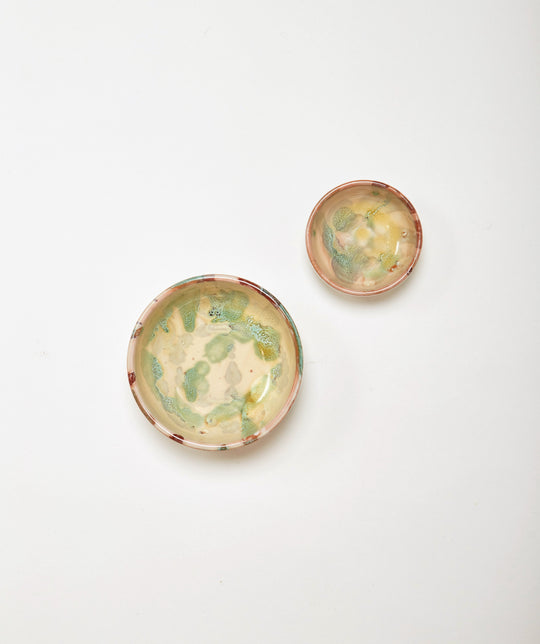 Bellocchi - Etrusca Verde Oil and Salt Dish Set