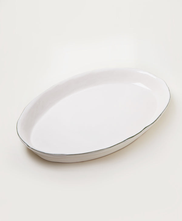 Deep Oval Serving Platter - Il Buco Vita