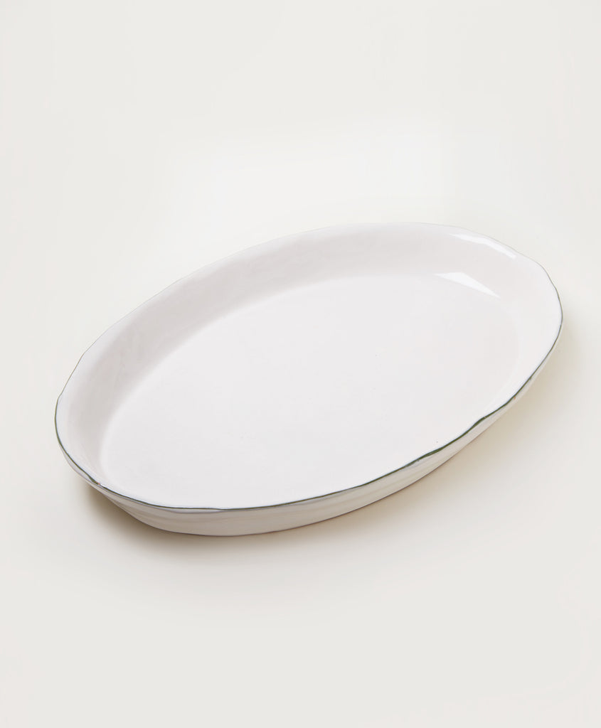 Bevagna Deep Oval Serving Platter