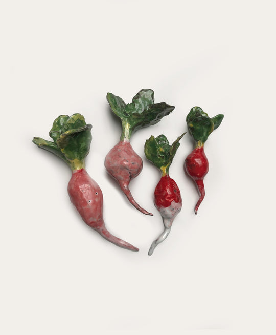 Large Ceramic Radish