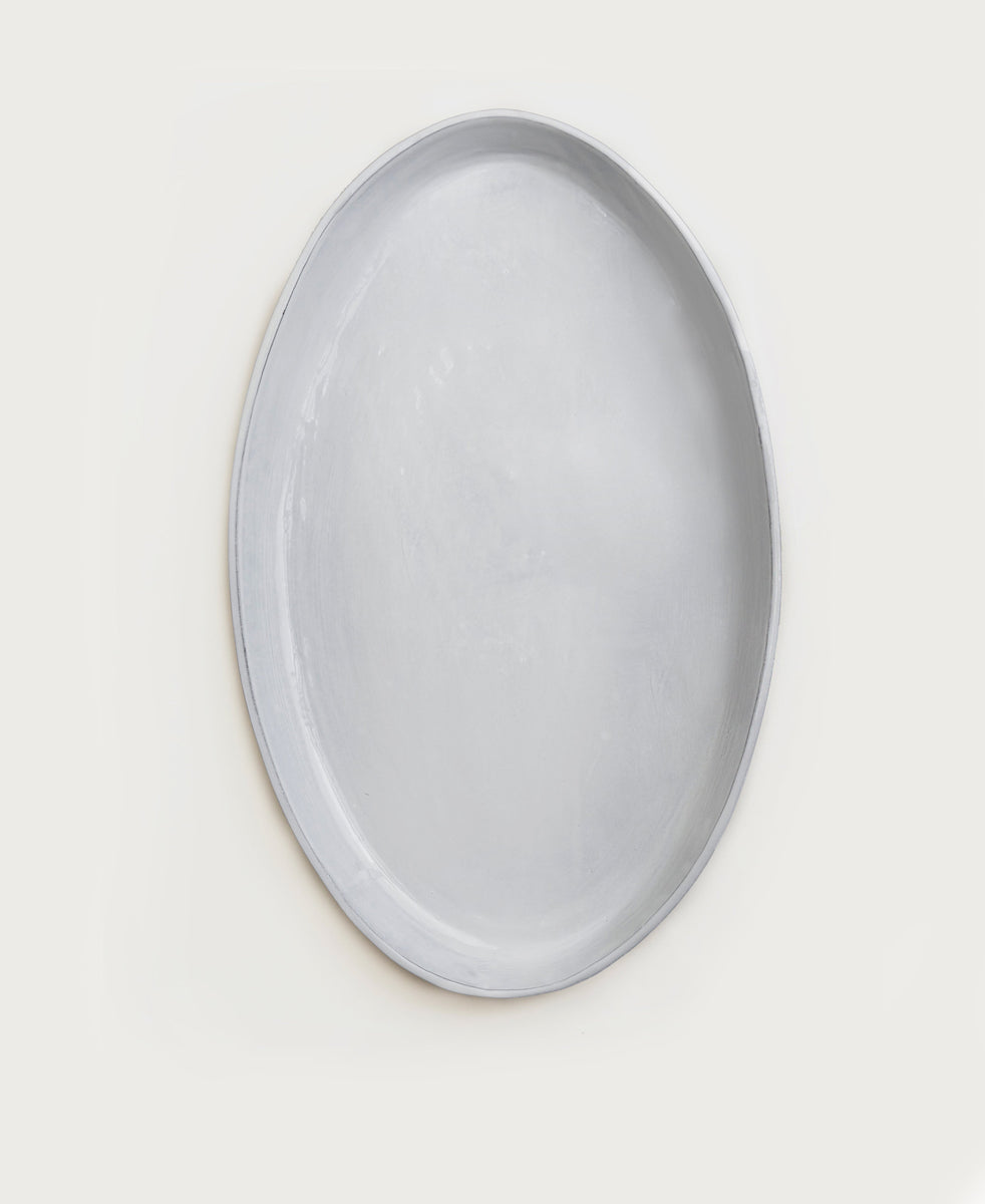 Customized Deep Oval Serving Platter