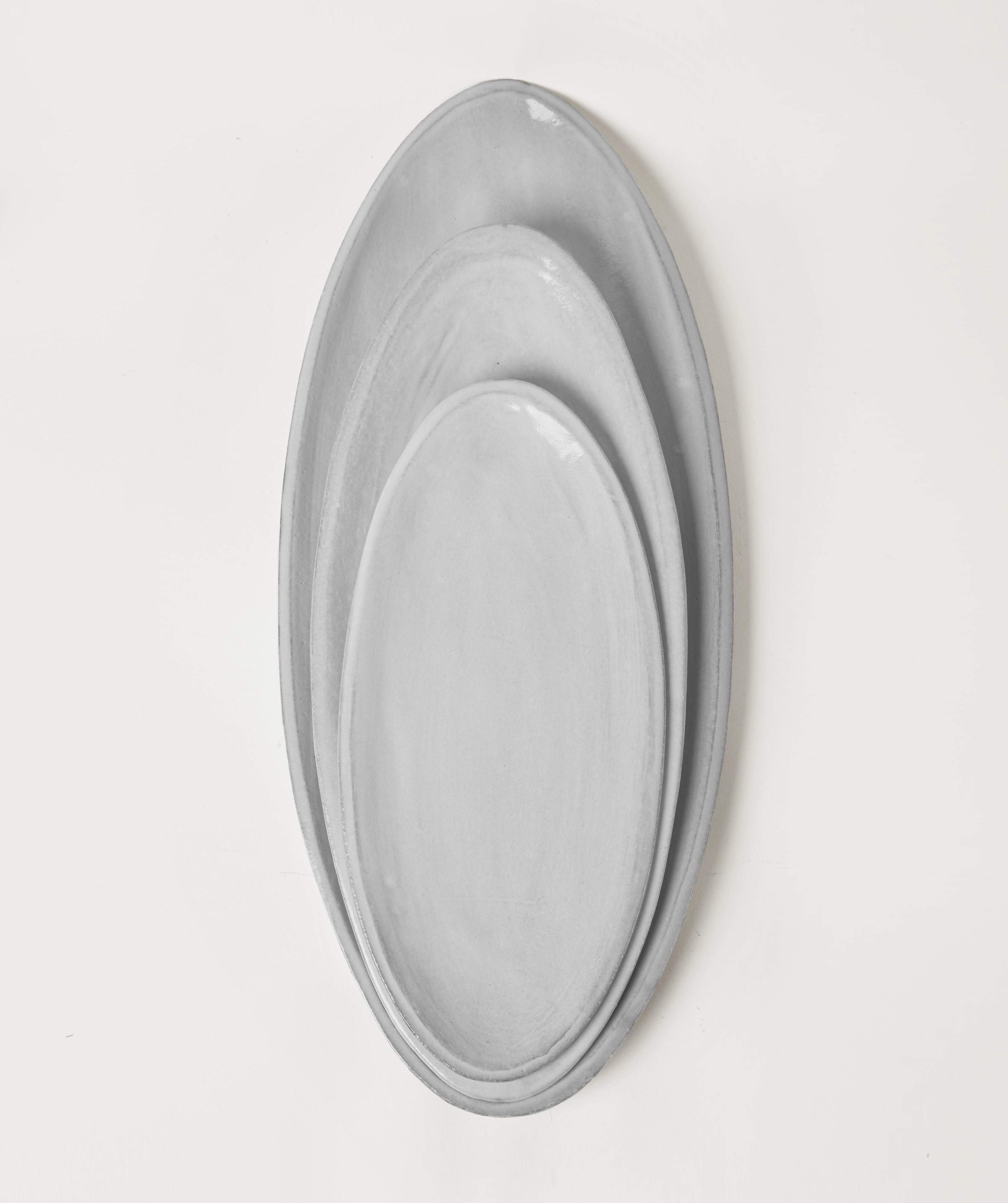   Set of Nested Oval Platters  