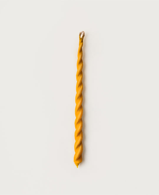 Collepino Twisted Beeswax Candle