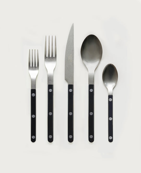 Bistro Flatware Set — Vintage/Black