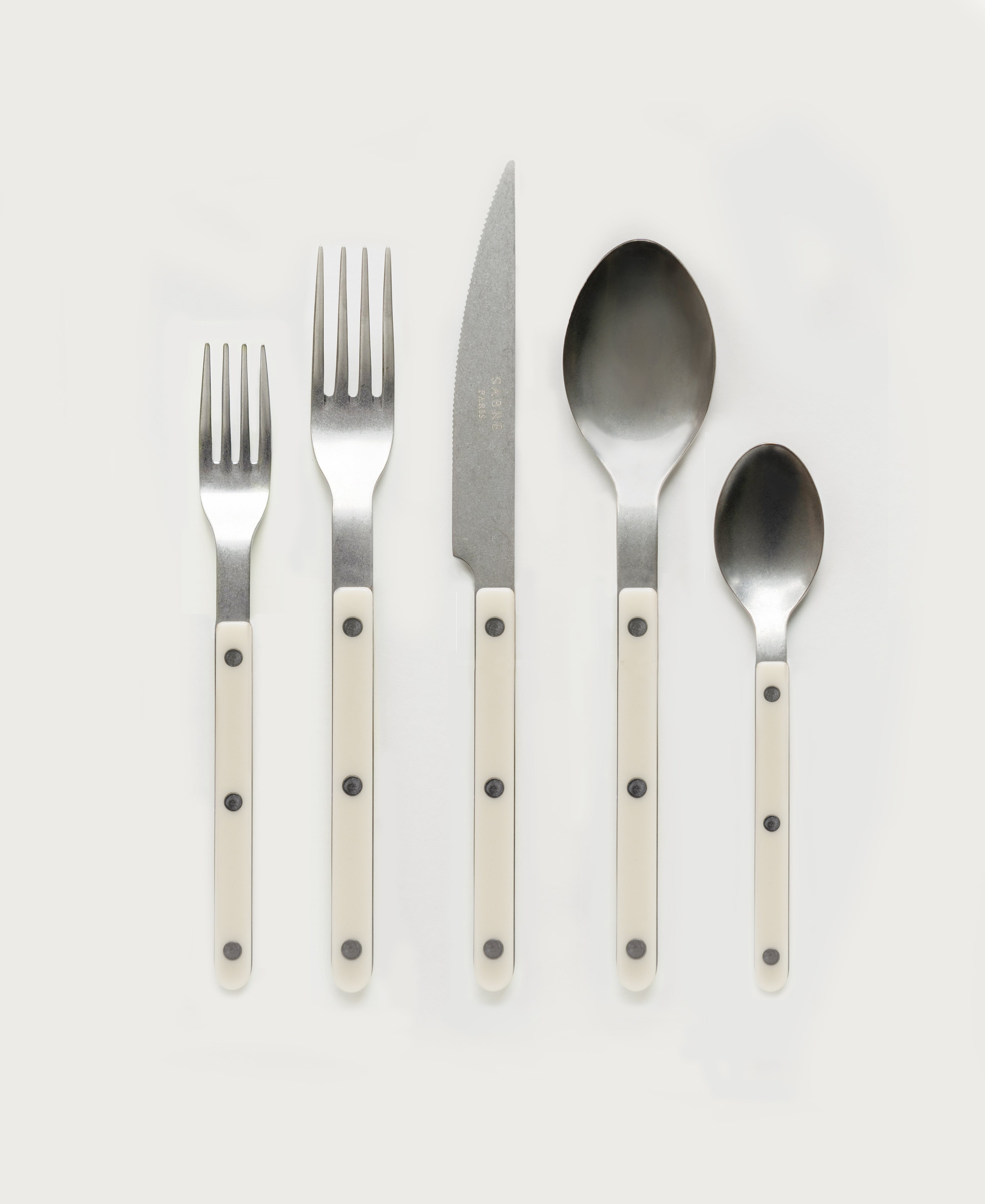 Bistro Flatware Set — Vintage/Ivory