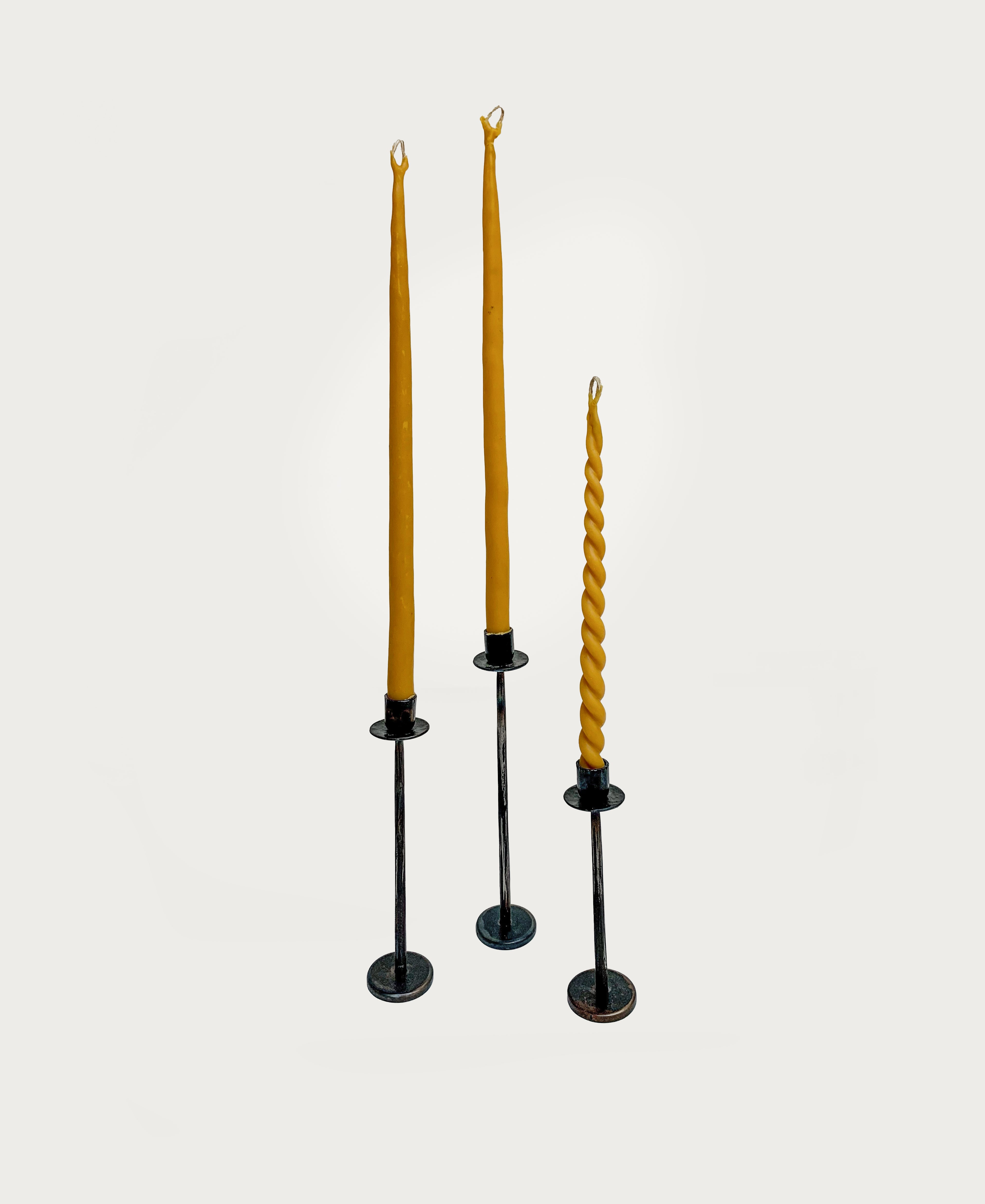   Iron Tapered Candleholders  