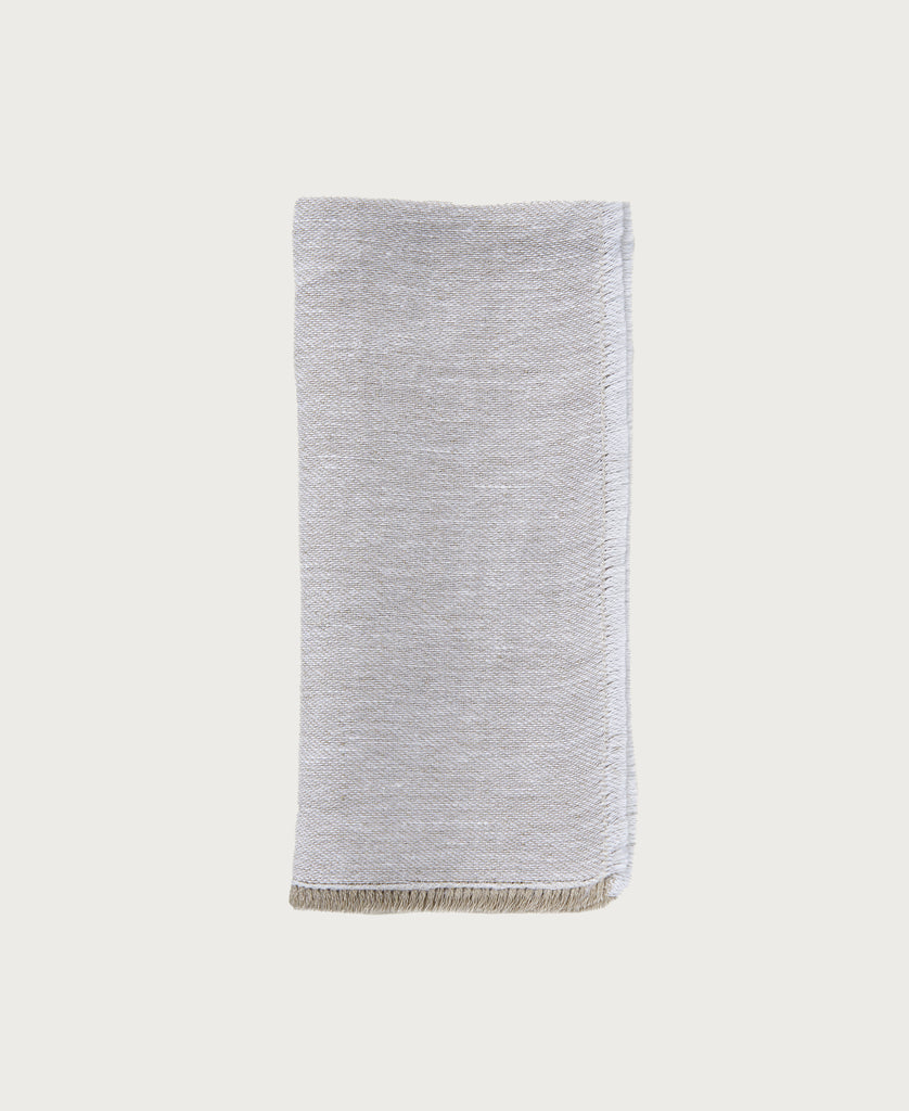 Arcolaio Fringed Linen Napkin