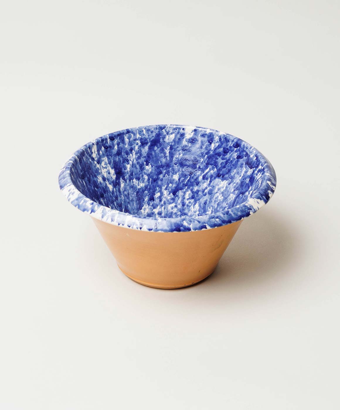   Blue Splatterware Mixing Bowl  