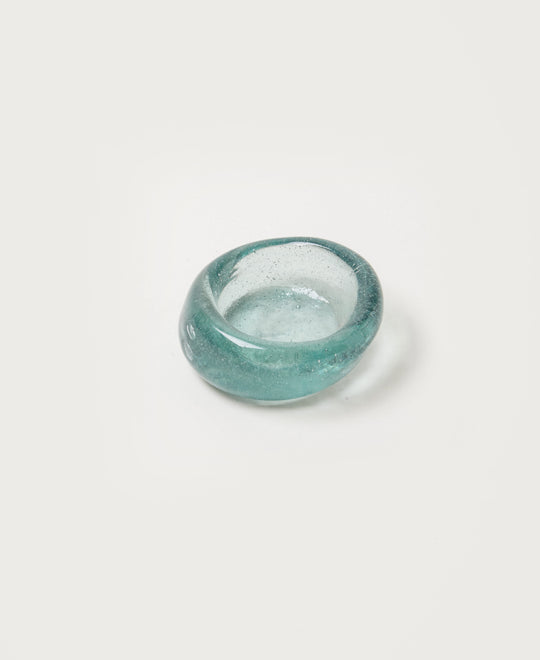 La Riccia Recycled Glass Salt Dish