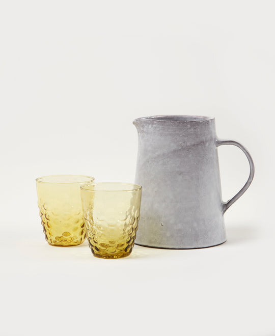 Pienza Honeycomb Patterned Tumbler Glass (Set of 2)