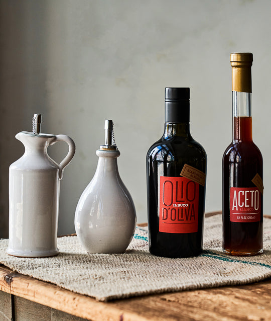 Olive Oil & Vinegar Serving Gift Set